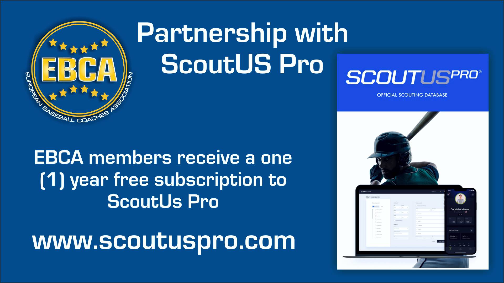 EBCA Partnership with ScoutUS Pro